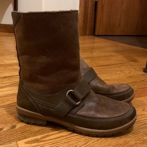 MERRELL Brown Leather Short / Ankle Boots, Sz 9